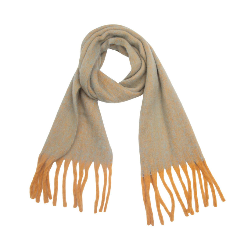 Langt vintertørklæde